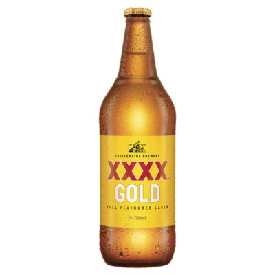Xxxx Gold Rack Pk Bottle 750mL Carton 12 | Liquorland