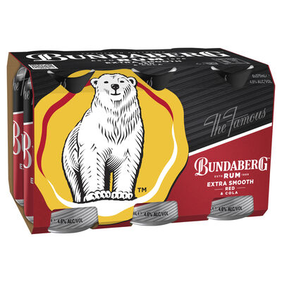 Bundaberg Red Cola Cans 375mL Pack 6 | Liquorland
