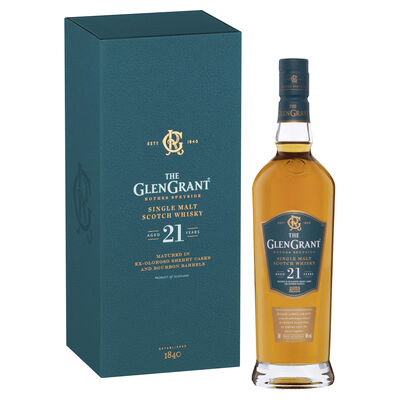 Glen Grant 21 Yo Single Malt Scotch Whisky 700mL Each | Liquorland