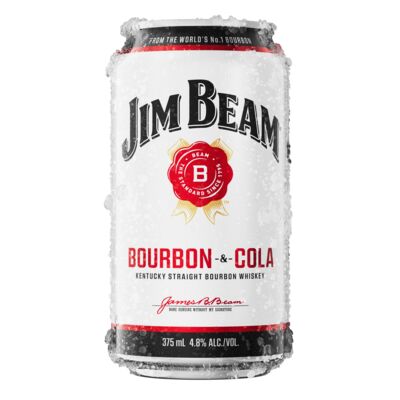 Jim Beam White Cola Can 375mL Each | Liquorland