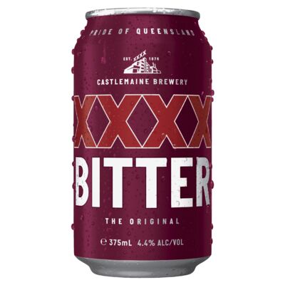 Xxxx Bitter Block Can 375mL Pack 30 | Liquorland