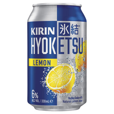 Kirin Hyoketsu Lemon Can 330mL Each | Liquorland