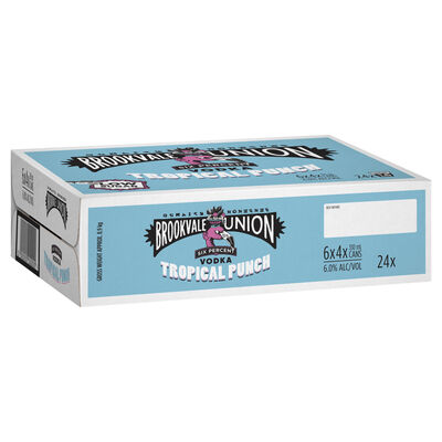 Brookvale Union 6 Tropical Punch Can 330mL Carton 24 | Liquorland