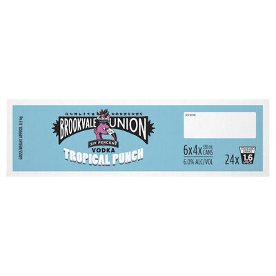 Brookvale Union 6 Tropical Punch Can 330mL Carton 24 | Liquorland