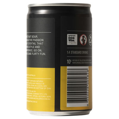 Melbourne Martini Bar Strength Porn Star Martini Can 120mL Each | Liquorland