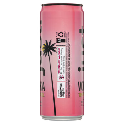 Just Vodka Tropicool 4 Can 330mL Each | Liquorland