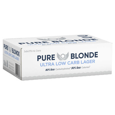 Pure Blonde Can 375mL Carton 24 | Liquorland
