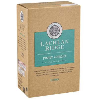 Lachlan Ridge Pinot Grigio Cask 2l Each | Liquorland