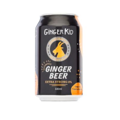 Harcourt Ginger Kid Ginger Beer Can 330mL Each | Liquorland