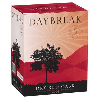 Daybreak Dry Red Cask 5l Each | Liquorland