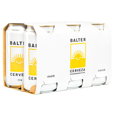 Balter Cerveza Can 375mL Pack 6 | Liquorland