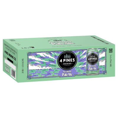 4 Pines Brewing New World Pale Ale Can 375mL Carton 18 | Liquorland
