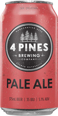 4 Pines Brewing Pale Ale Can 375mL Each | Liquorland