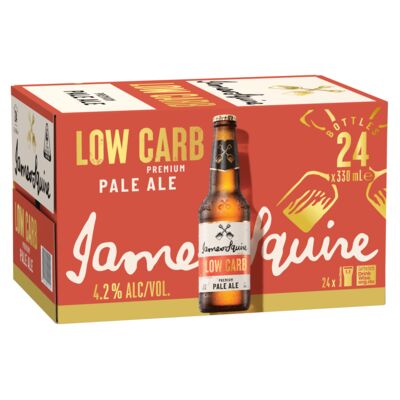 James Squire Low Carb Pale Ale Bottle 330mL Carton 24 | Liquorland
