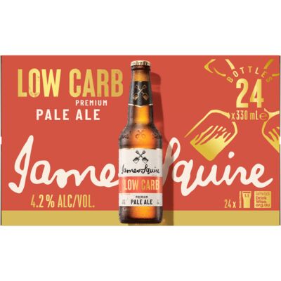 James Squire Low Carb Pale Ale Bottle 330mL Carton 24 | Liquorland