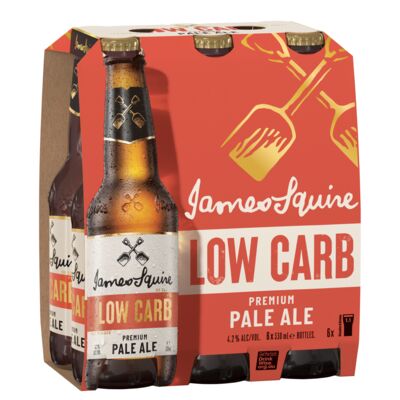 James Squire Low Carb Pale Ale Bottle 330mL Pack 6 | Liquorland