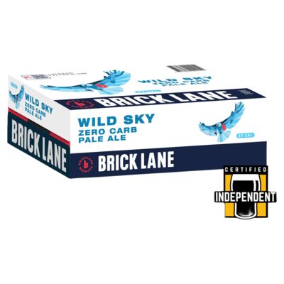 Brick Lane Hi Fi Zero Carb Pale Ale Can 355mL Carton 24 | Liquorland