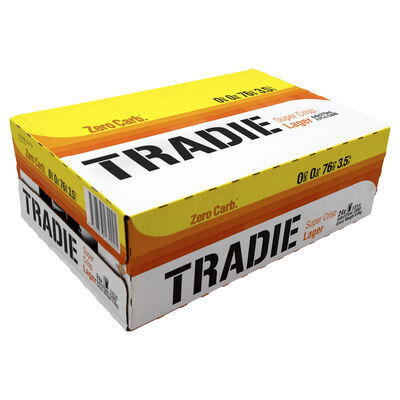 Tradie Zero Carb Mid Lager Can 375mL Carton 24 | Liquorland