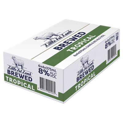 Little Fat Lamb Brewed Tropical Can 375mL Carton 24 | Liquorland
