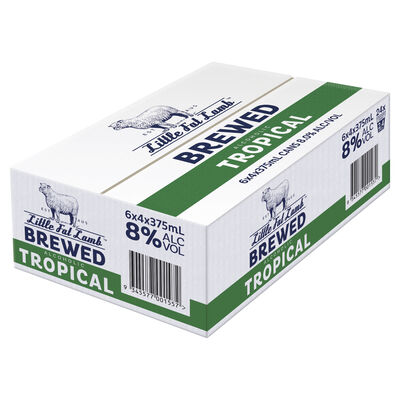 Little Fat Lamb Brewed Tropical Can 375mL Carton 24 | Liquorland