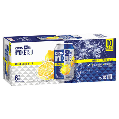 Kirin Hyoketsu Lemon Can 330mL 10pk Pack 10 | Liquorland