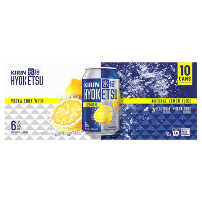 Kirin Hyoketsu Lemon Can 330mL 10pk Pack 10 | Liquorland