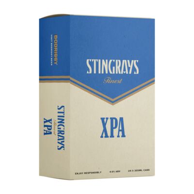 Bodriggy Stingrays Xpa Can 355mL Carton 24 | Liquorland