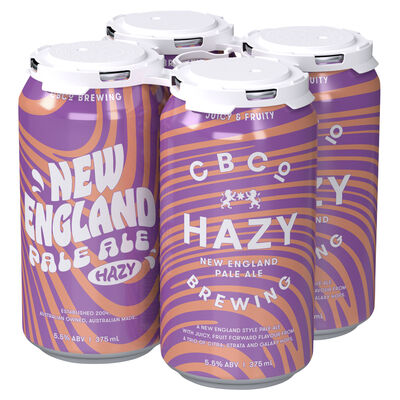 Cbco Hazy Nepa Can 375mL Pack 4 | Liquorland