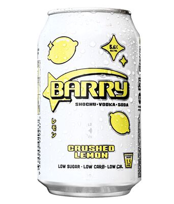 Barry Crushed Lemon Can 330mL Each | Liquorland