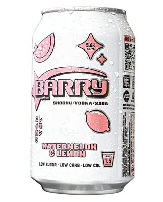 Barry Watermelon Lemon Can 330mL Each | Liquorland