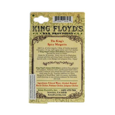 King Floyd S Green Chili Bitters 15mL Each | Liquorland