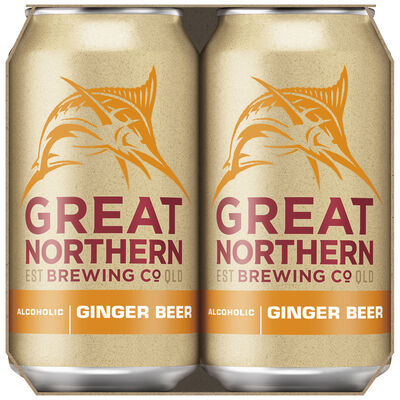 Great Northern Ginger Beer Can 375mL Pack 6 | Liquorland