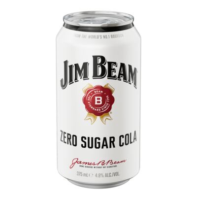 Jim Beam Zero Sugar Cola Cans 375mL Each | Liquorland
