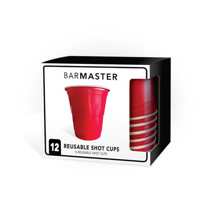 Bar Master Reusable Shot Cup 12 Pack Each | Liquorland