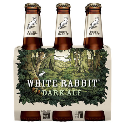 White Rabbit Dark Ale Bottle 330mL Pack 6 | Liquorland