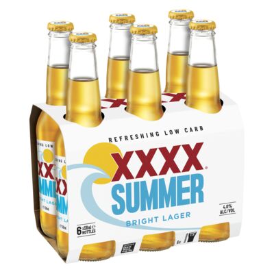 Summer Bright Lager Bottle 330mL Pack 6 | Liquorland