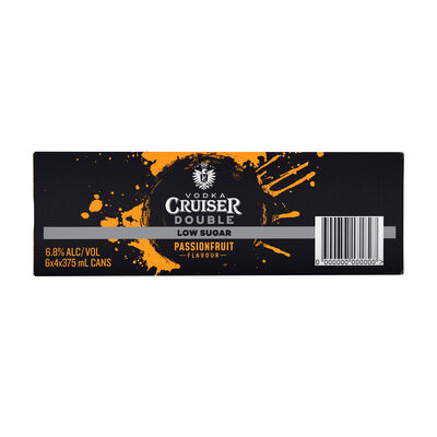 Vodka Cruiser Double Ls Passionfruit 6 8 Can 375mL Carton 24 | Liquorland