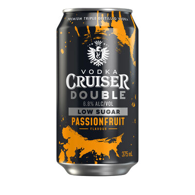 Vodka Cruiser Double Ls Passionfruit 6 8 Can 375mL Each | Liquorland
