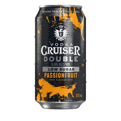 Vodka Cruiser Double Ls Passionfruit 6 8 Can 375mL Each | Liquorland