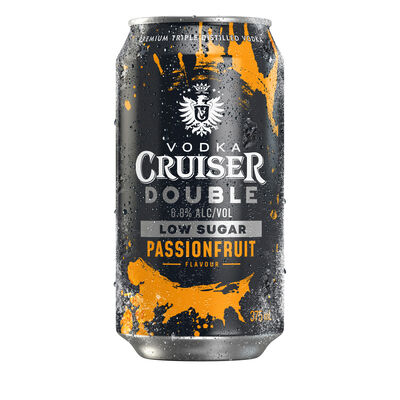 Vodka Cruiser Double Ls Passionfruit 6 8 Can 375mL Each | Liquorland