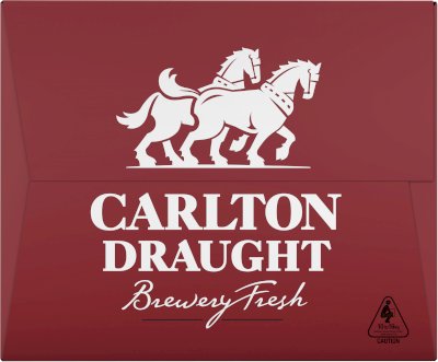 Carlton Draught Rack Pack Bottle 750mL Carton 12 | undefined