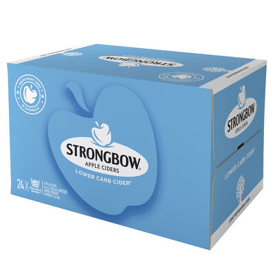Strongbow Lower Carb Cider Bottle 355mL Carton 24 | undefined