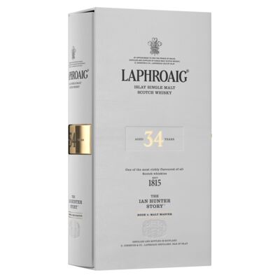 Laphroaig 34yo Ian Hunter Book 4 46 2 700mL Each | Liquorland