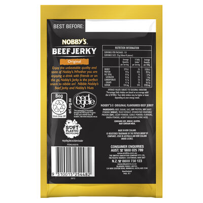 Nobbys Jerky Original 45gr Each | Liquorland