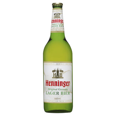 Henninger Lager Bottle 660mL Each | Liquorland