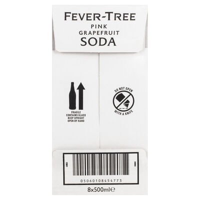 Fever Tree Grapefruit Soda Bottle 500mL Carton 8 | Liquorland