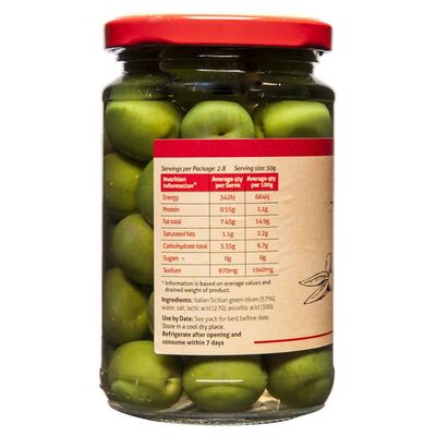 Sandhurst Sicilian Green Olives 280gr Each | Liquorland