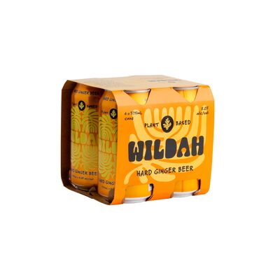 Wildah Hard Ginger Beer Can 375mL Carton 24 | Liquorland