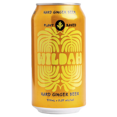 Wildah Hard Ginger Beer Can 375mL Pack 4 | Liquorland