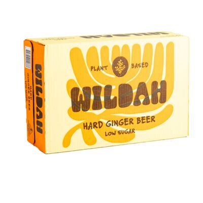 Wildah Hard Ginger Beer Lower Sugar Can 375mL Carton 24 | Liquorland